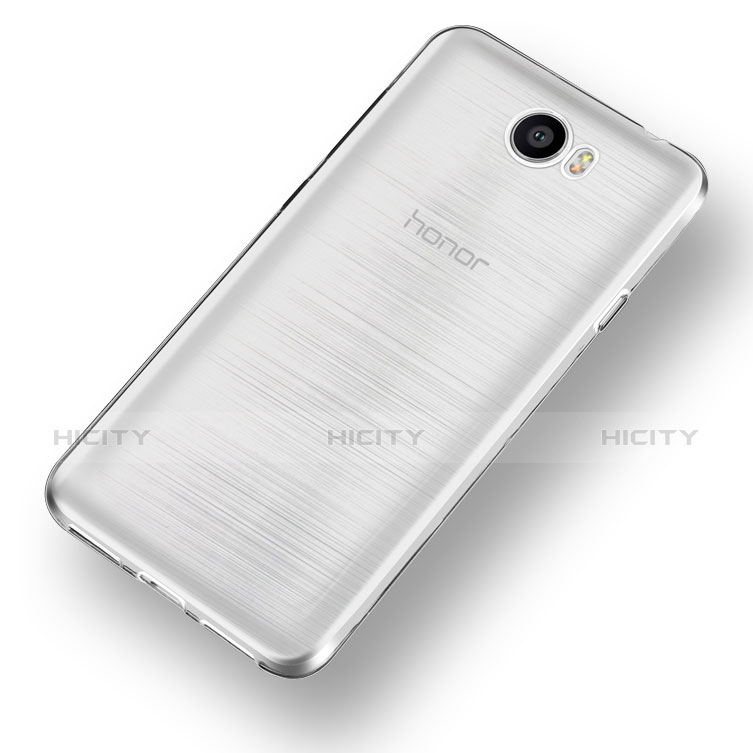 Cover Silicone Trasparente Ultra Slim Morbida per Huawei Honor Play 5 Chiaro