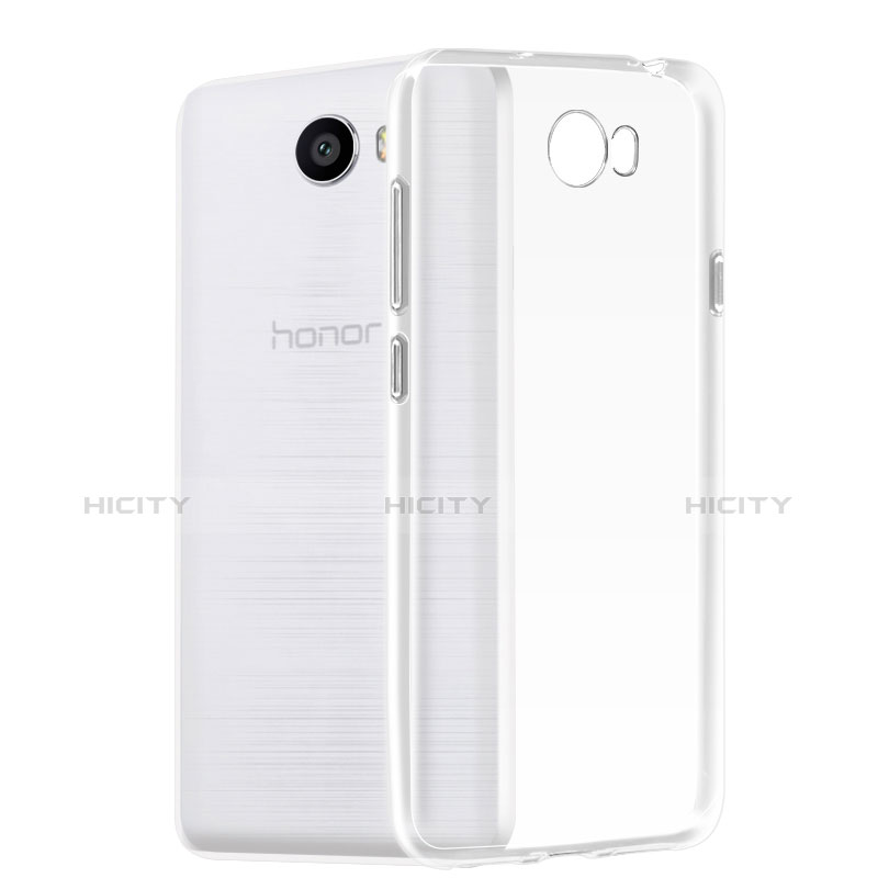 Cover Silicone Trasparente Ultra Slim Morbida per Huawei Honor Play 5 Chiaro