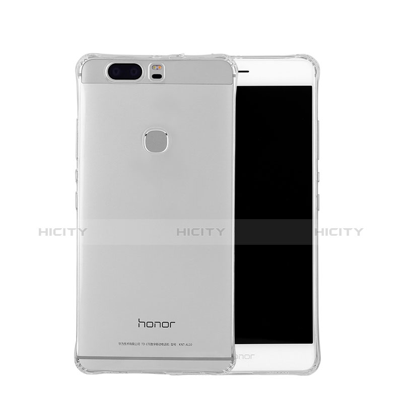 Cover Silicone Trasparente Ultra Slim Morbida per Huawei Honor V8 Chiaro