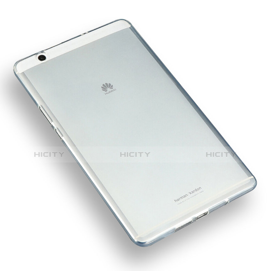 Cover Silicone Trasparente Ultra Slim Morbida per Huawei MediaPad M3 Chiaro