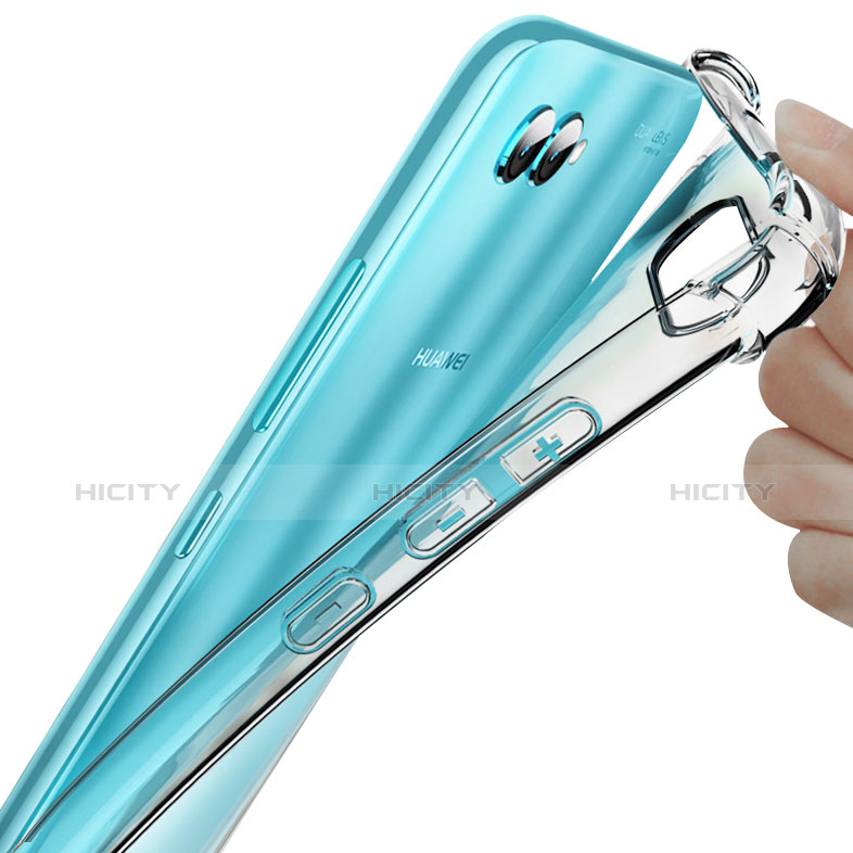 Cover Silicone Trasparente Ultra Slim Morbida per Huawei Nova 2S Chiaro