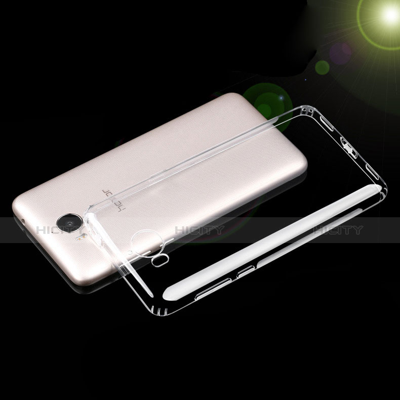 Cover Silicone Trasparente Ultra Slim Morbida per Huawei Y5 (2017) Chiaro