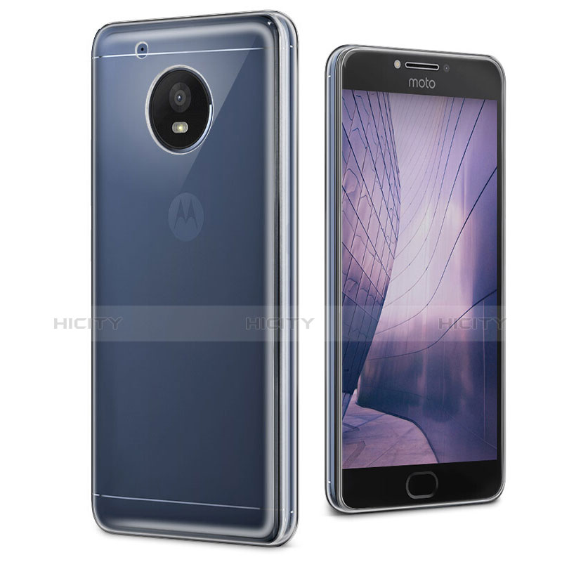 Cover Silicone Trasparente Ultra Slim Morbida per Motorola Moto E4 Plus Chiaro