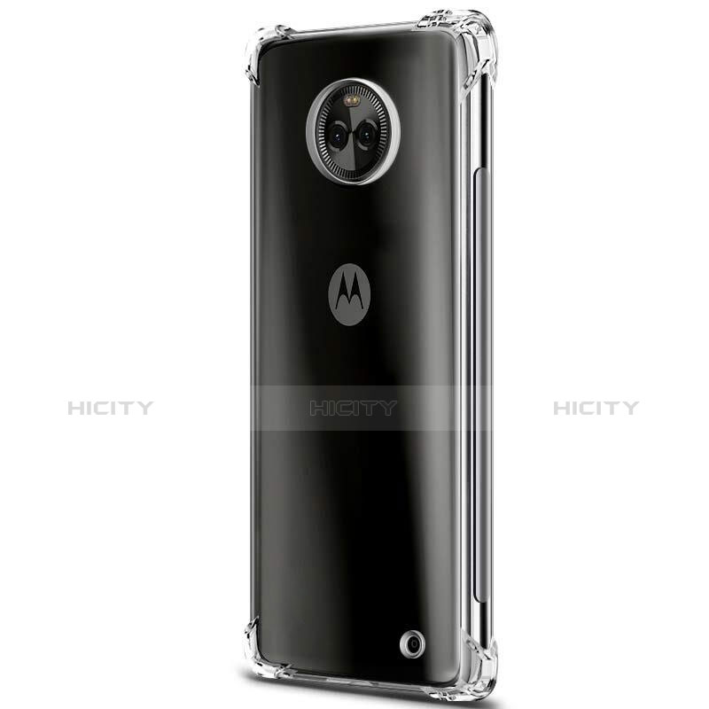 Cover Silicone Trasparente Ultra Slim Morbida per Motorola Moto X4 Chiaro