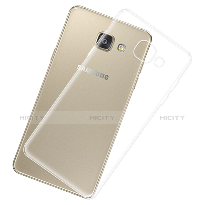 Cover Silicone Trasparente Ultra Slim Morbida per Samsung Galaxy A3 (2017) SM-A320F Chiaro