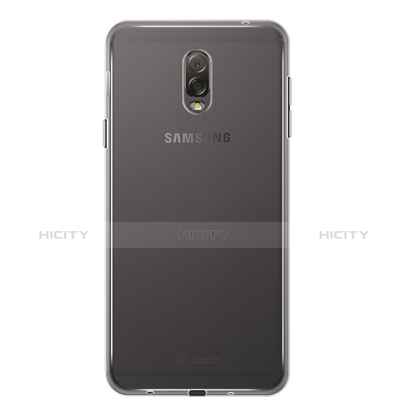 Cover Silicone Trasparente Ultra Slim Morbida per Samsung Galaxy C7 (2017) Chiaro