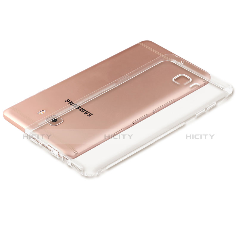 Cover Silicone Trasparente Ultra Slim Morbida per Samsung Galaxy C9 Pro C9000 Chiaro