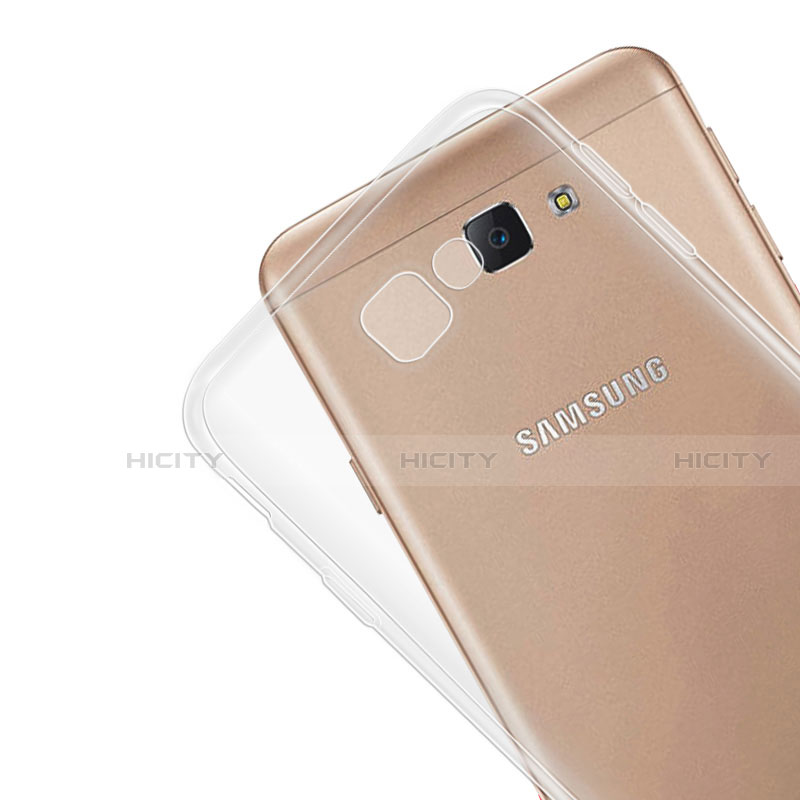 Cover Silicone Trasparente Ultra Slim Morbida per Samsung Galaxy J7 Prime Chiaro