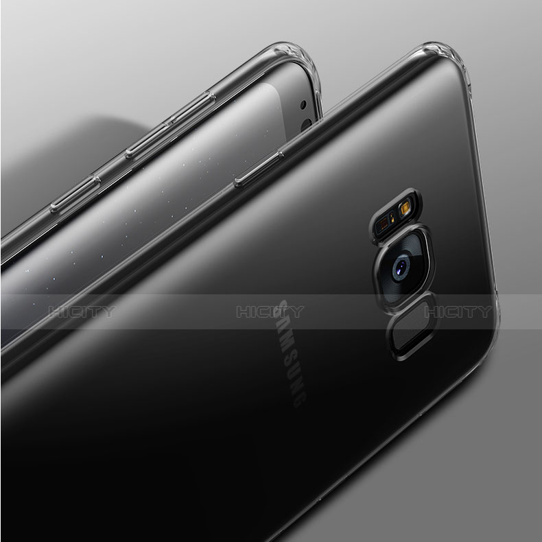 Cover Silicone Trasparente Ultra Slim Morbida per Samsung Galaxy S8 Plus Chiaro