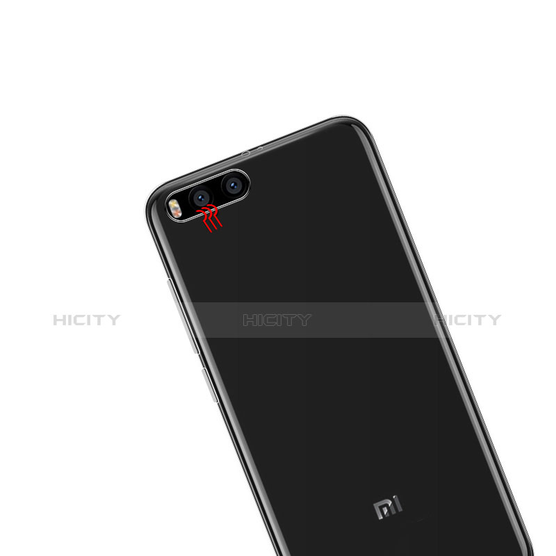 Cover Silicone Trasparente Ultra Slim Morbida per Xiaomi Mi 6 Chiaro