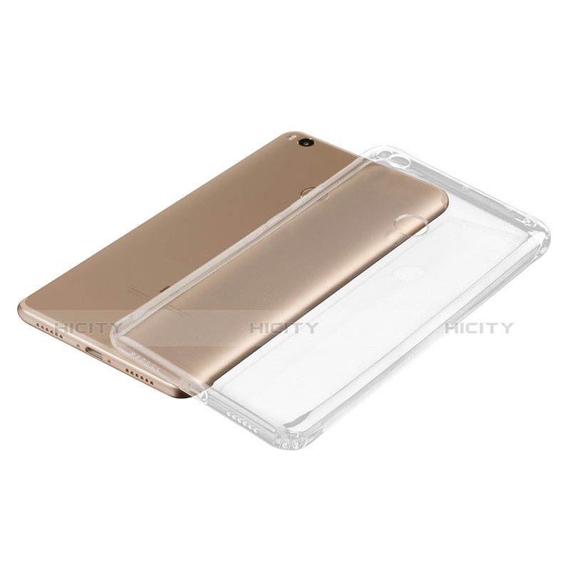 Cover Silicone Trasparente Ultra Slim Morbida per Xiaomi Mi Max 2 Chiaro