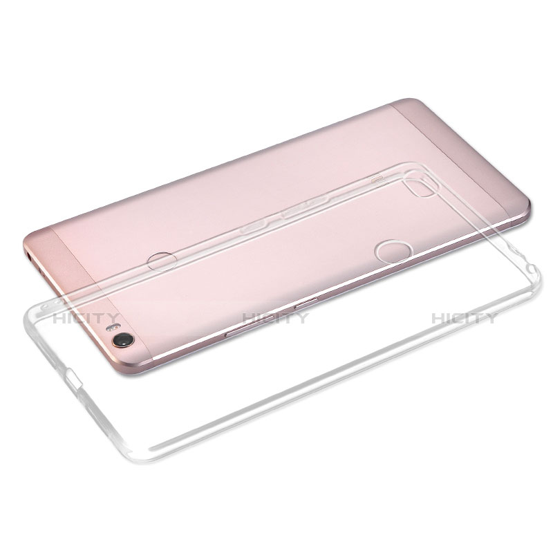 Cover Silicone Trasparente Ultra Slim Morbida per Xiaomi Mi Max Chiaro