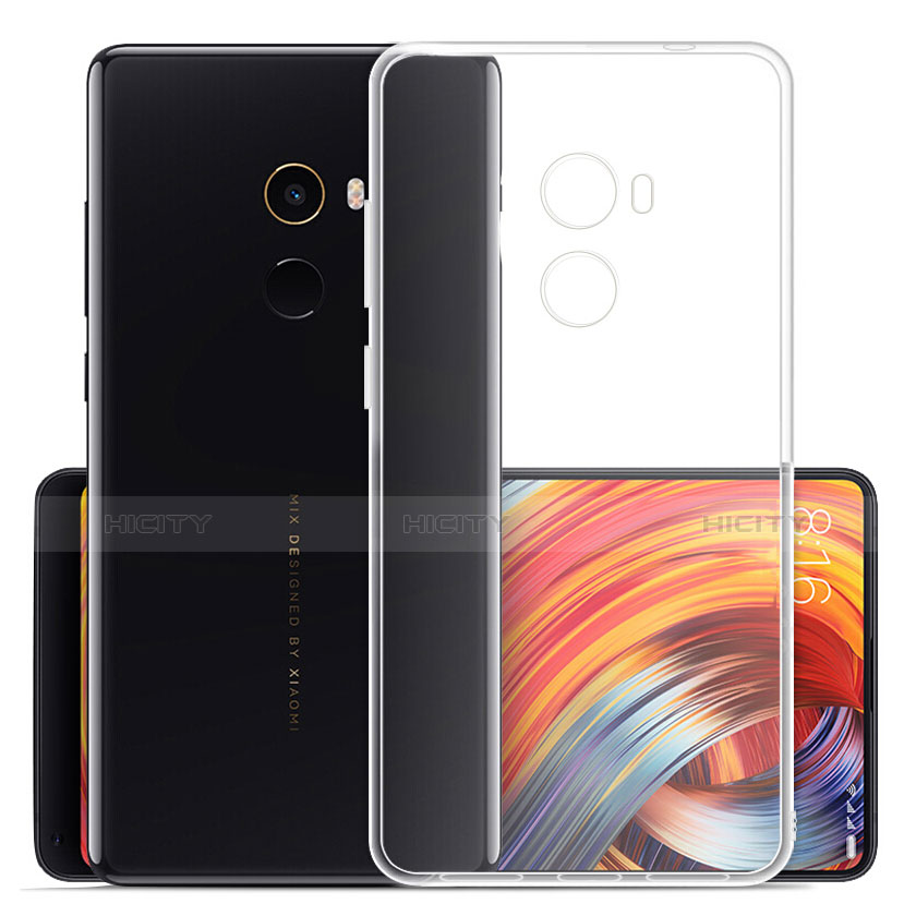 Cover Silicone Trasparente Ultra Slim Morbida per Xiaomi Mi Mix Evo Chiaro