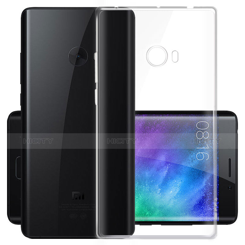 Cover Silicone Trasparente Ultra Slim Morbida per Xiaomi Mi Note 2 Special Edition Chiaro