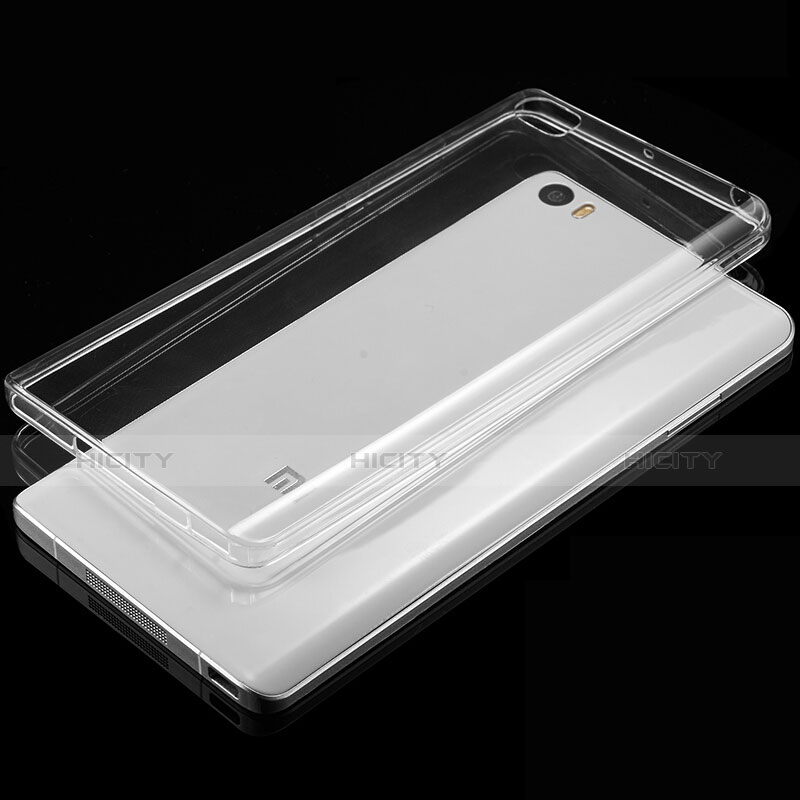 Cover Silicone Trasparente Ultra Slim Morbida per Xiaomi Mi Note Chiaro
