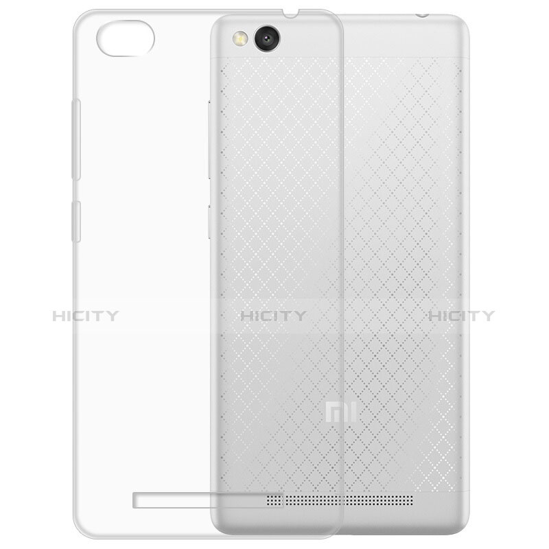 Cover Silicone Trasparente Ultra Slim Morbida per Xiaomi Redmi 3 Chiaro