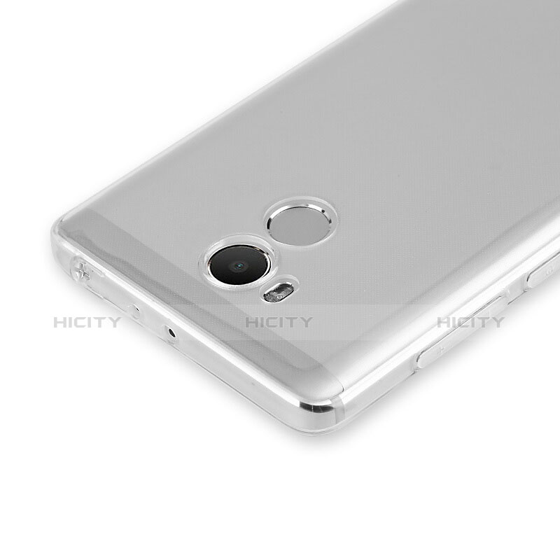 Cover Silicone Trasparente Ultra Slim Morbida per Xiaomi Redmi 4 Prime High Edition Chiaro