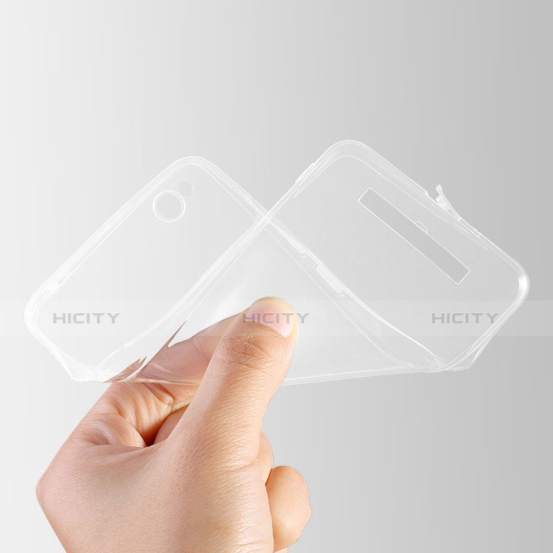 Cover Silicone Trasparente Ultra Slim Morbida per Xiaomi Redmi 4A Chiaro