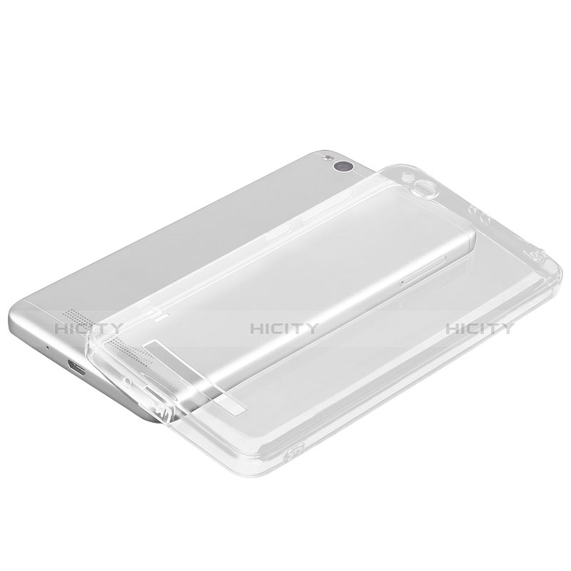 Cover Silicone Trasparente Ultra Slim Morbida per Xiaomi Redmi 4A Chiaro