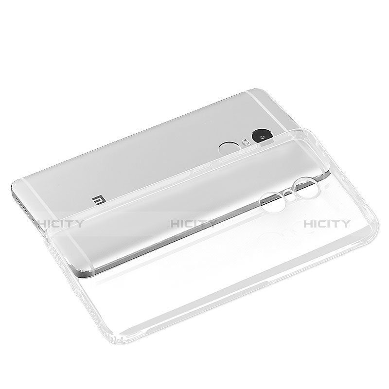 Cover Silicone Trasparente Ultra Slim Morbida per Xiaomi Redmi Note 4 Chiaro