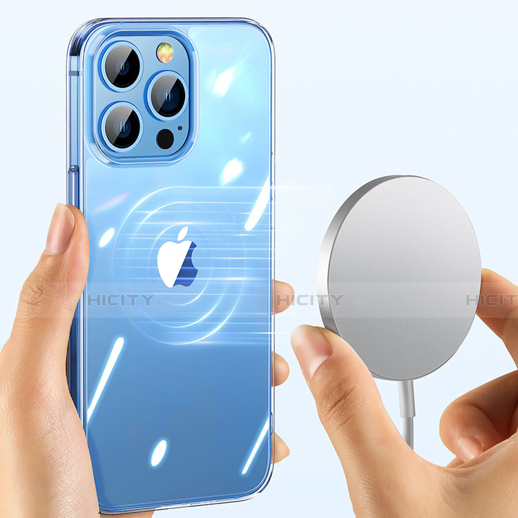 Cover Silicone Trasparente Ultra Sottile Morbida A01 per Apple iPhone 14 Pro Chiaro