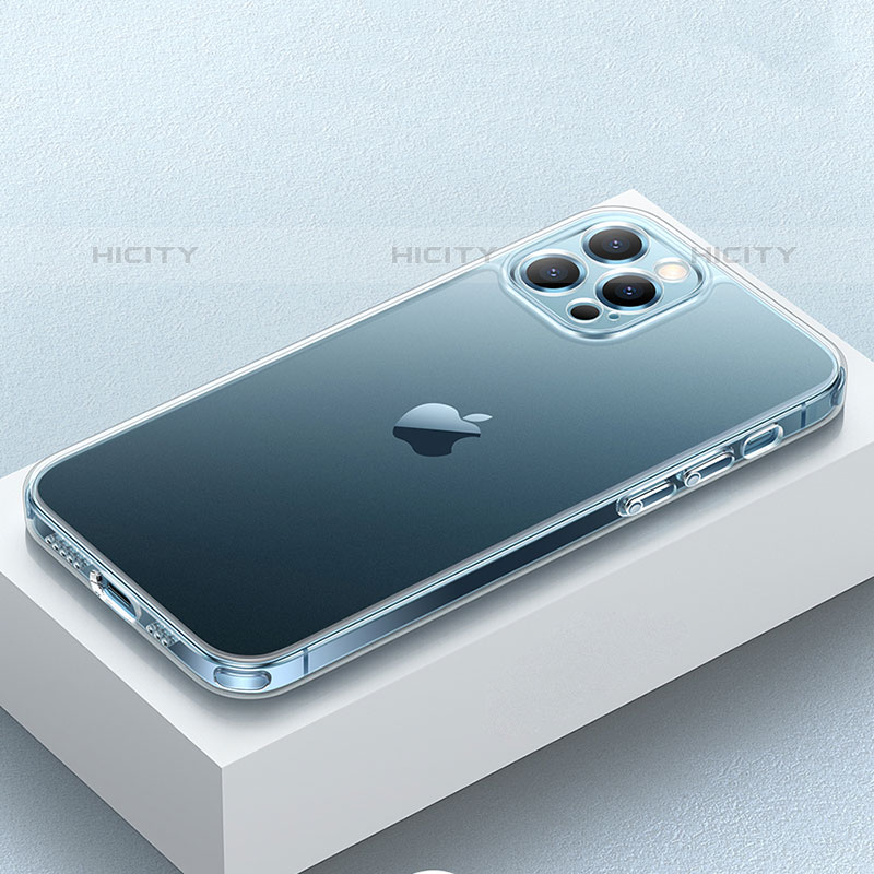Cover Silicone Trasparente Ultra Sottile Morbida A05 per Apple iPhone 15 Pro Max Chiaro