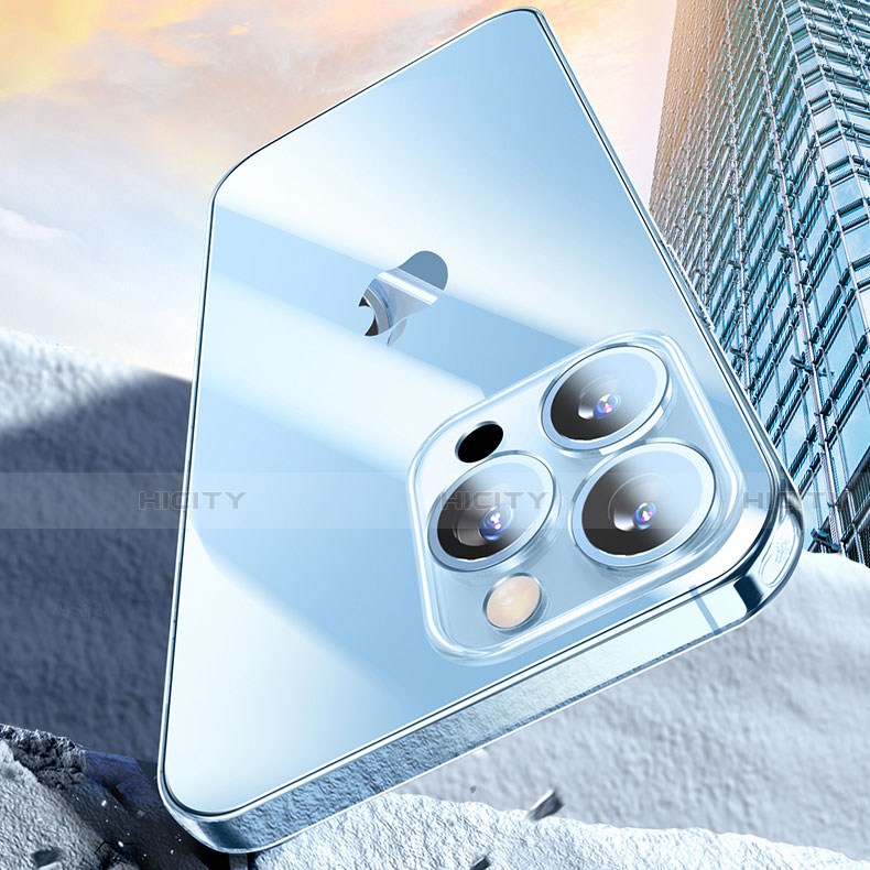 Cover Silicone Trasparente Ultra Sottile Morbida A08 per Apple iPhone 15 Pro Max Chiaro