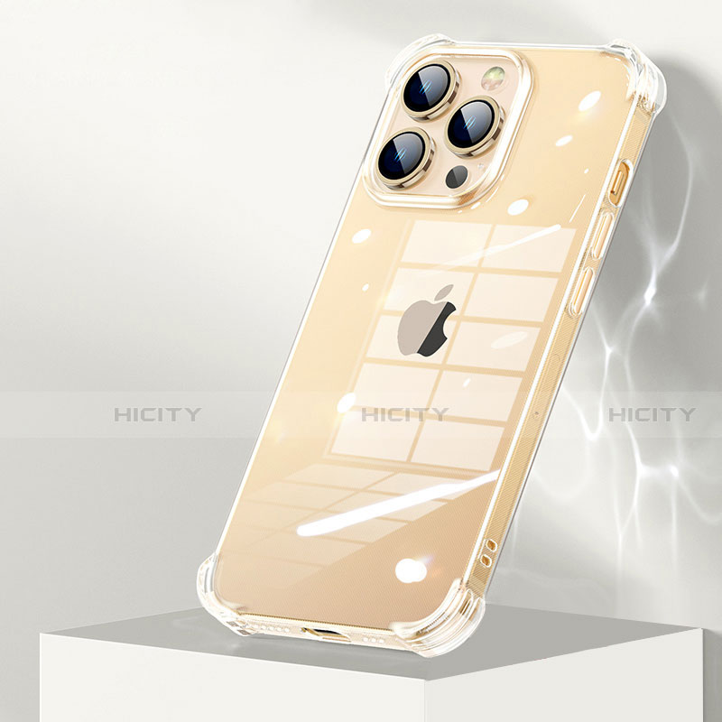 Cover Silicone Trasparente Ultra Sottile Morbida A09 per Apple iPhone 13 Pro Chiaro