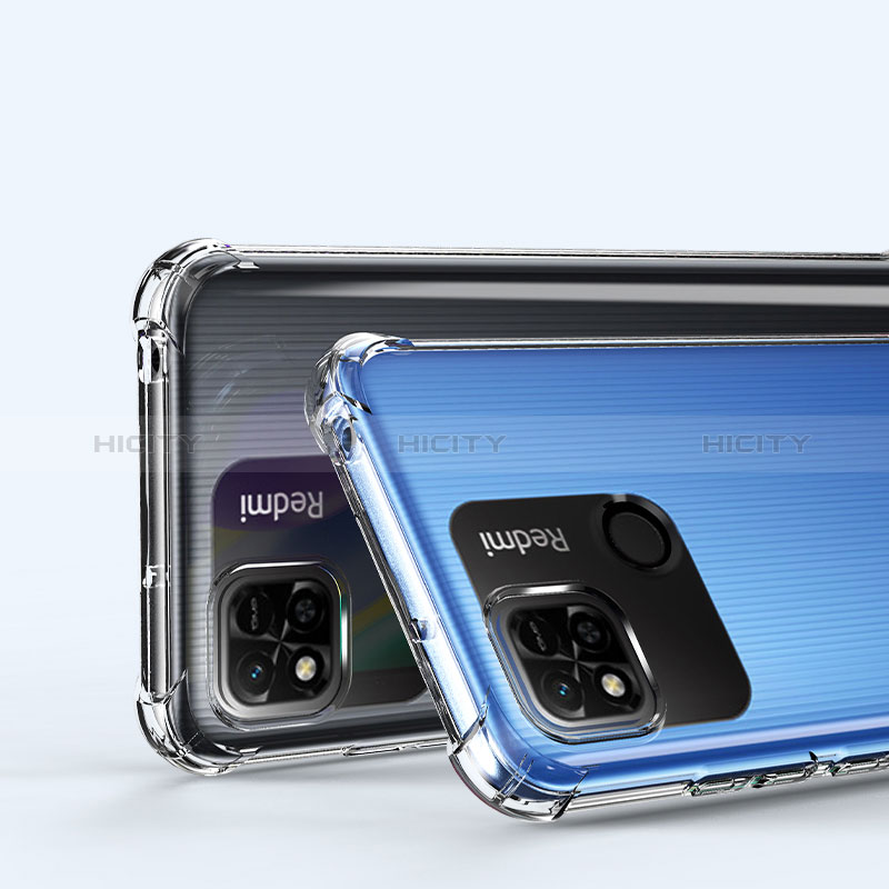 Cover Silicone Trasparente Ultra Sottile Morbida B01 per Xiaomi Redmi 10A 4G Chiaro