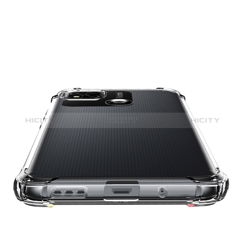 Cover Silicone Trasparente Ultra Sottile Morbida B01 per Xiaomi Redmi 10A 4G Chiaro