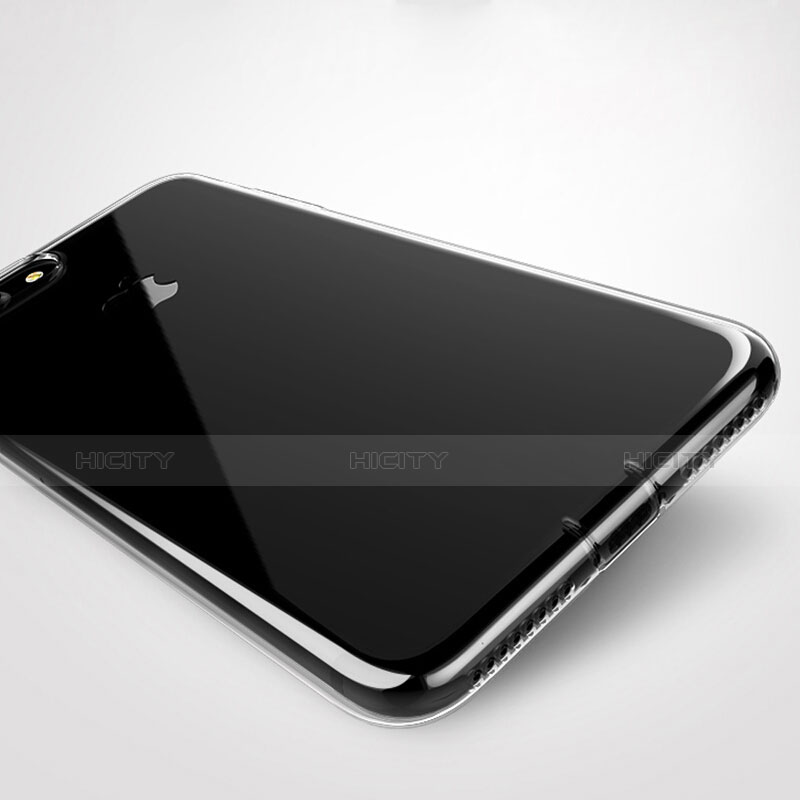 Cover Silicone Trasparente Ultra Sottile Morbida H03 per Apple iPhone 7 Chiaro