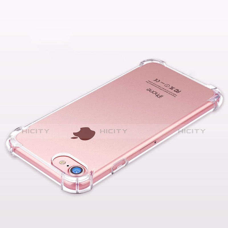 Cover Silicone Trasparente Ultra Sottile Morbida H07 per Apple iPhone 6 Plus Chiaro