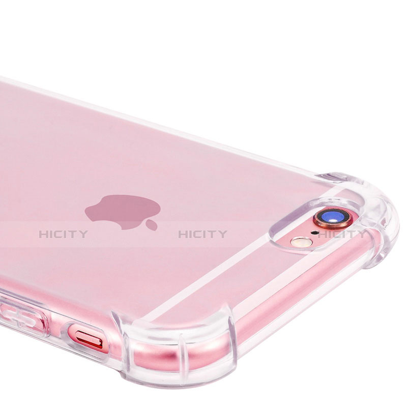 Cover Silicone Trasparente Ultra Sottile Morbida H11 per Apple iPhone 6S Chiaro
