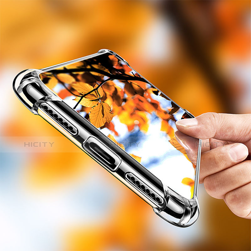 Cover Silicone Trasparente Ultra Sottile Morbida H21 per Apple iPhone 7 Plus Chiaro