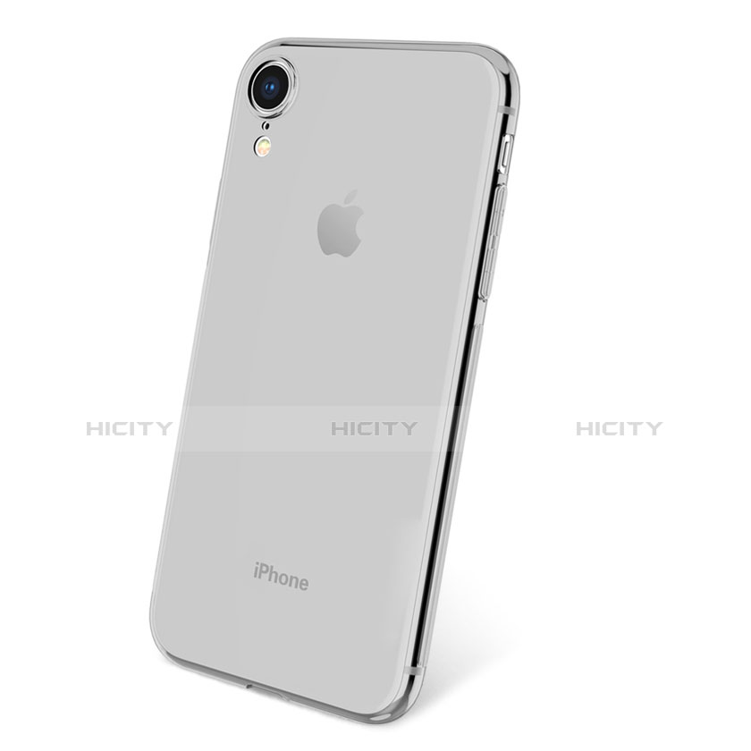 Cover Silicone Trasparente Ultra Sottile Morbida per Apple iPhone XR Grigio