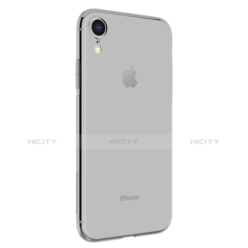 Cover Silicone Trasparente Ultra Sottile Morbida per Apple iPhone XR Grigio