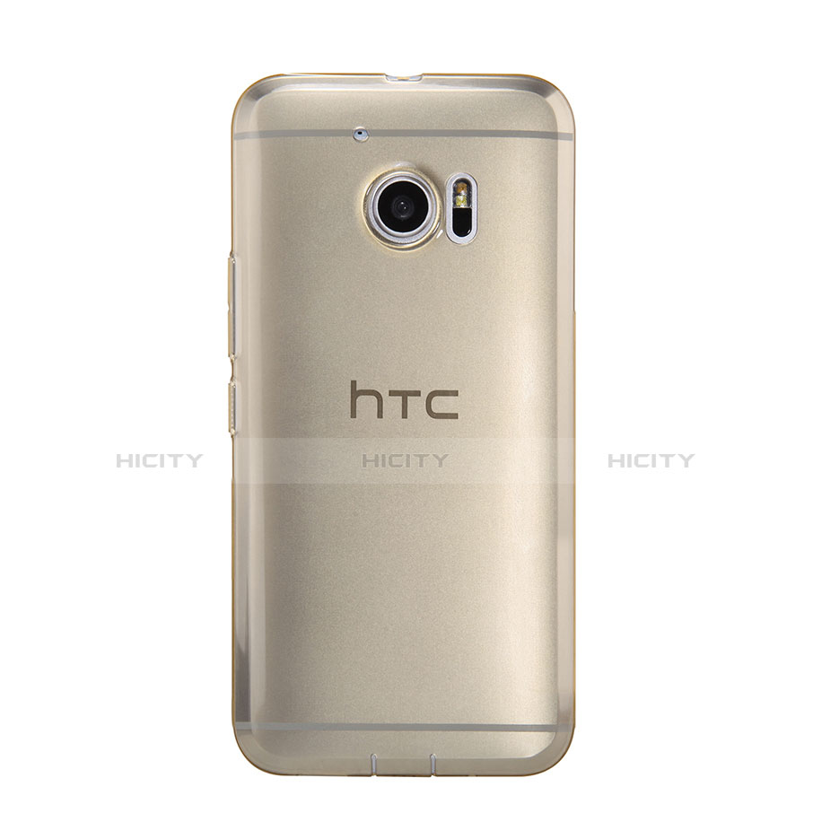Cover Silicone Trasparente Ultra Sottile Morbida per HTC 10 One M10 Oro