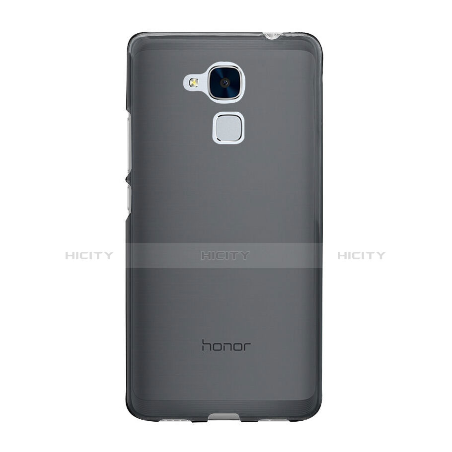 Cover Silicone Trasparente Ultra Sottile Morbida per Huawei Honor 5C Grigio