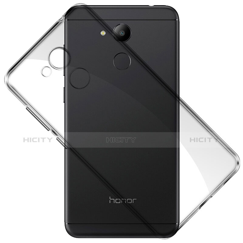 Cover Silicone Trasparente Ultra Sottile Morbida per Huawei Honor V9 Play Grigio