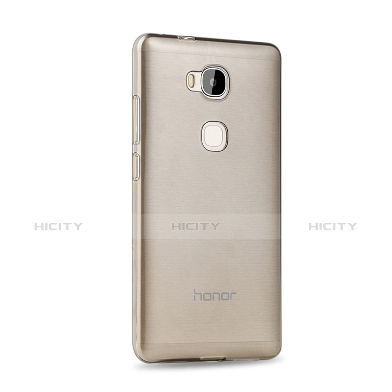 Cover Silicone Trasparente Ultra Sottile Morbida per Huawei Honor X5 Grigio