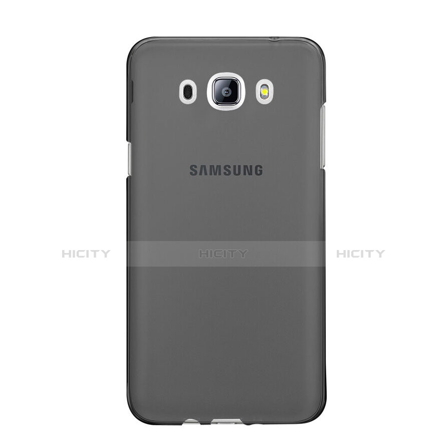 Cover Silicone Trasparente Ultra Sottile Morbida per Samsung Galaxy J5 (2016) J510FN J5108 Grigio