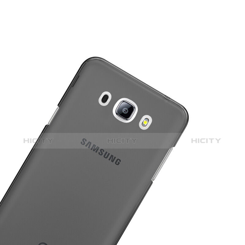 Cover Silicone Trasparente Ultra Sottile Morbida per Samsung Galaxy J5 (2016) J510FN J5108 Grigio