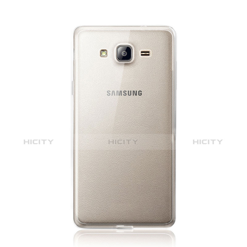 Cover Silicone Trasparente Ultra Sottile Morbida per Samsung Galaxy On5 Pro Grigio