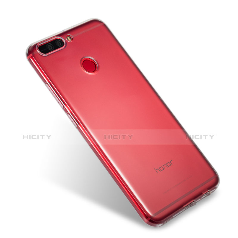 Cover Silicone Trasparente Ultra Sottile Morbida R01 per Huawei Honor 8 Pro Chiaro