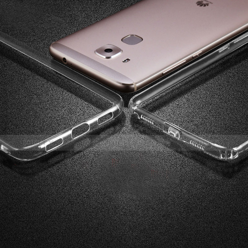 Cover Silicone Trasparente Ultra Sottile Morbida R01 per Huawei Nova Plus Chiaro