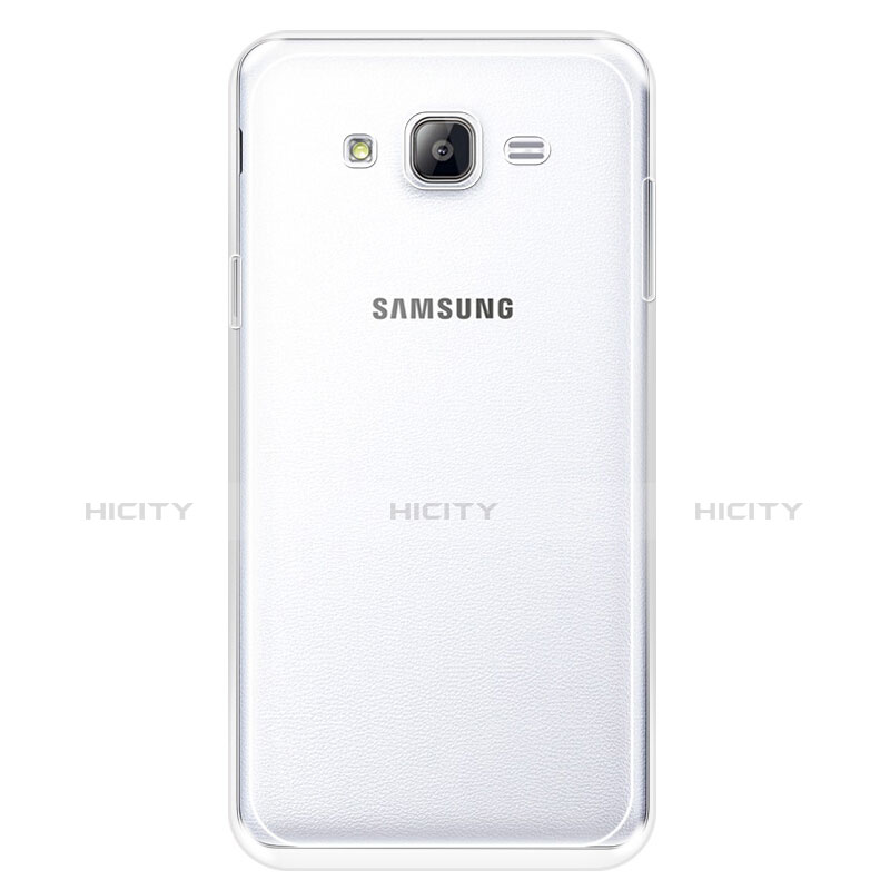 Cover Silicone Trasparente Ultra Sottile Morbida R01 per Samsung Galaxy On5 Pro Chiaro