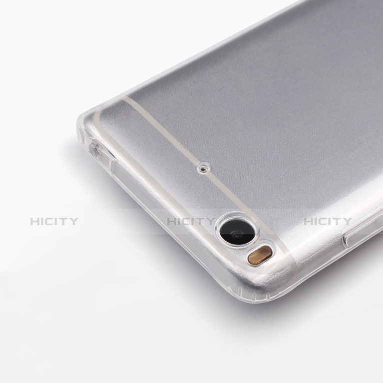 Cover Silicone Trasparente Ultra Sottile Morbida R02 per Xiaomi Mi 5S 4G Chiaro