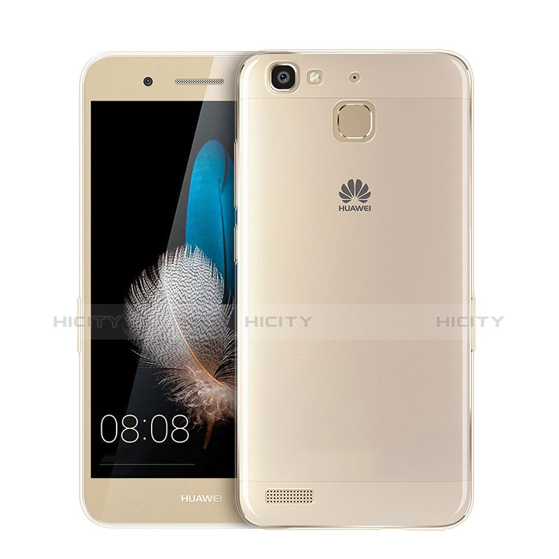 Cover Silicone Trasparente Ultra Sottile Morbida T01 per Huawei Enjoy 5S Chiaro