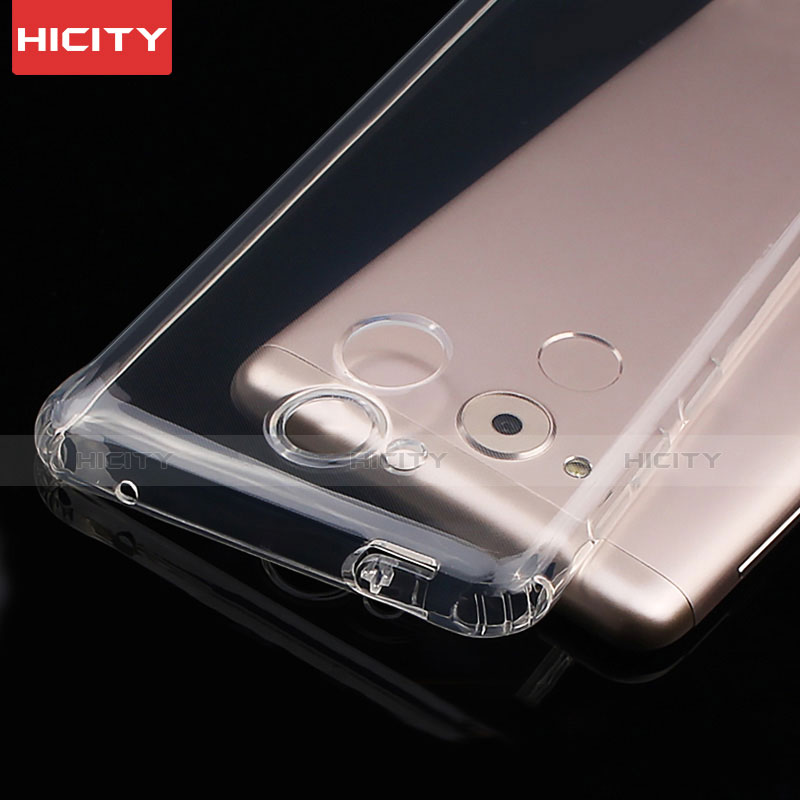 Cover Silicone Trasparente Ultra Sottile Morbida T01 per Huawei Honor 6C Chiaro