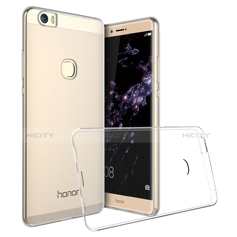 Cover Silicone Trasparente Ultra Sottile Morbida T01 per Huawei Honor Note 8 Chiaro